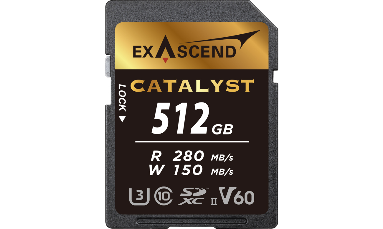ExAscend 512GB SDXC Catalyst UHS-I V30