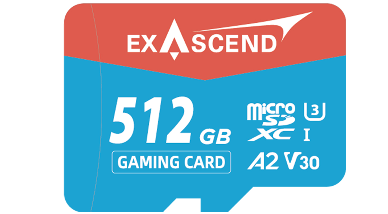 ExAscend 512GB microSDXC Gaming UHS-I Speicherkarte