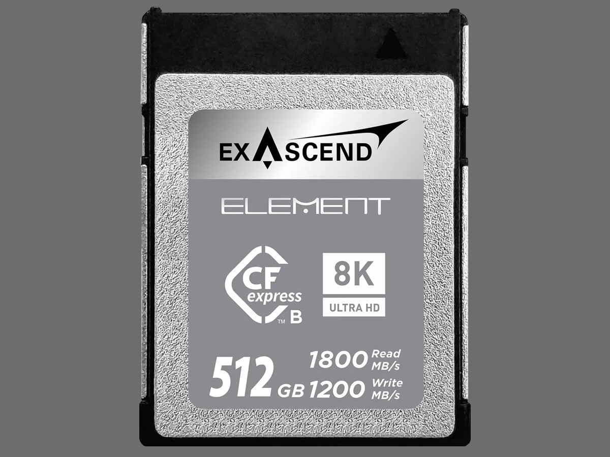 ExAscend Element CFexpress B 512GB Speicherkarte - Grafik