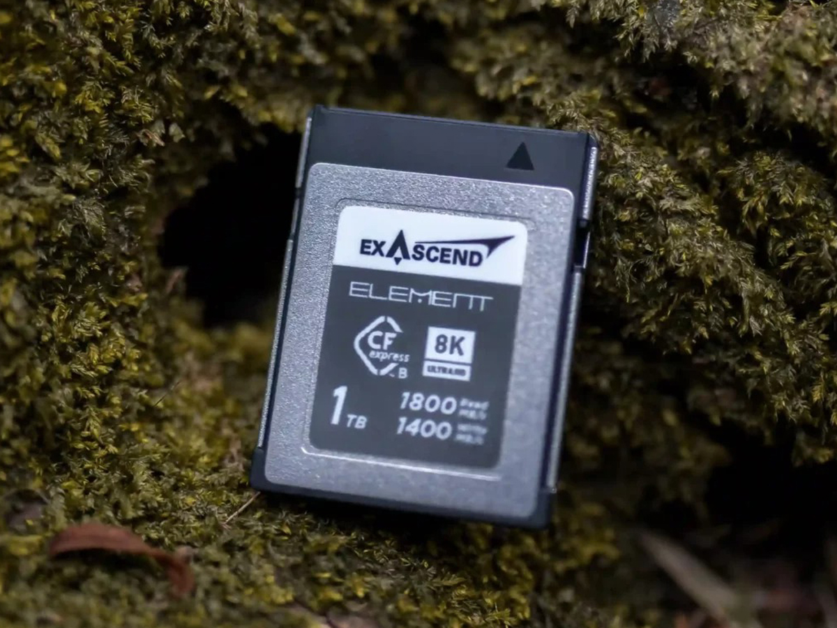 ExAscend Element CFexpress B - Robuste und widerstandsfähige Konstruktion