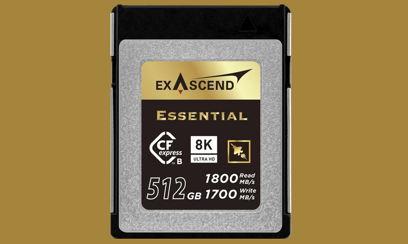 ExAscend Essential CFexpress B 512GB Speicherkarte - Grafik