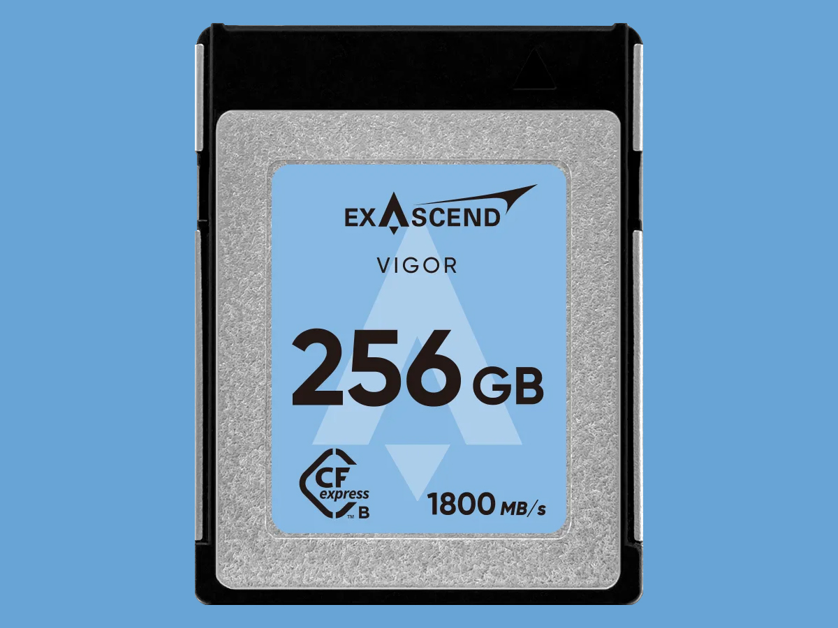 ExAscend Vigor CFexpress B 256GB Speicherkarte - Grafik