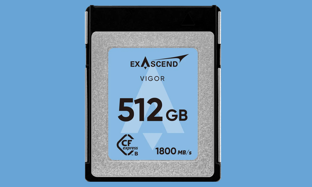 ExAscend Vigor CFexpress B 512GB Speicherkarte - Grafik