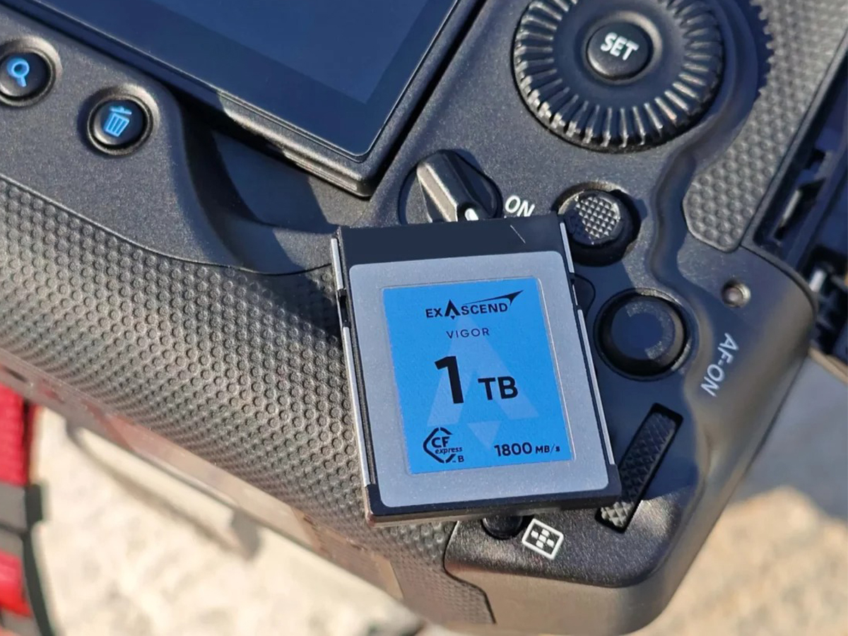 ExAscend Vigor CFexpress B - Robuste und widerstandsfähige Konstruktion