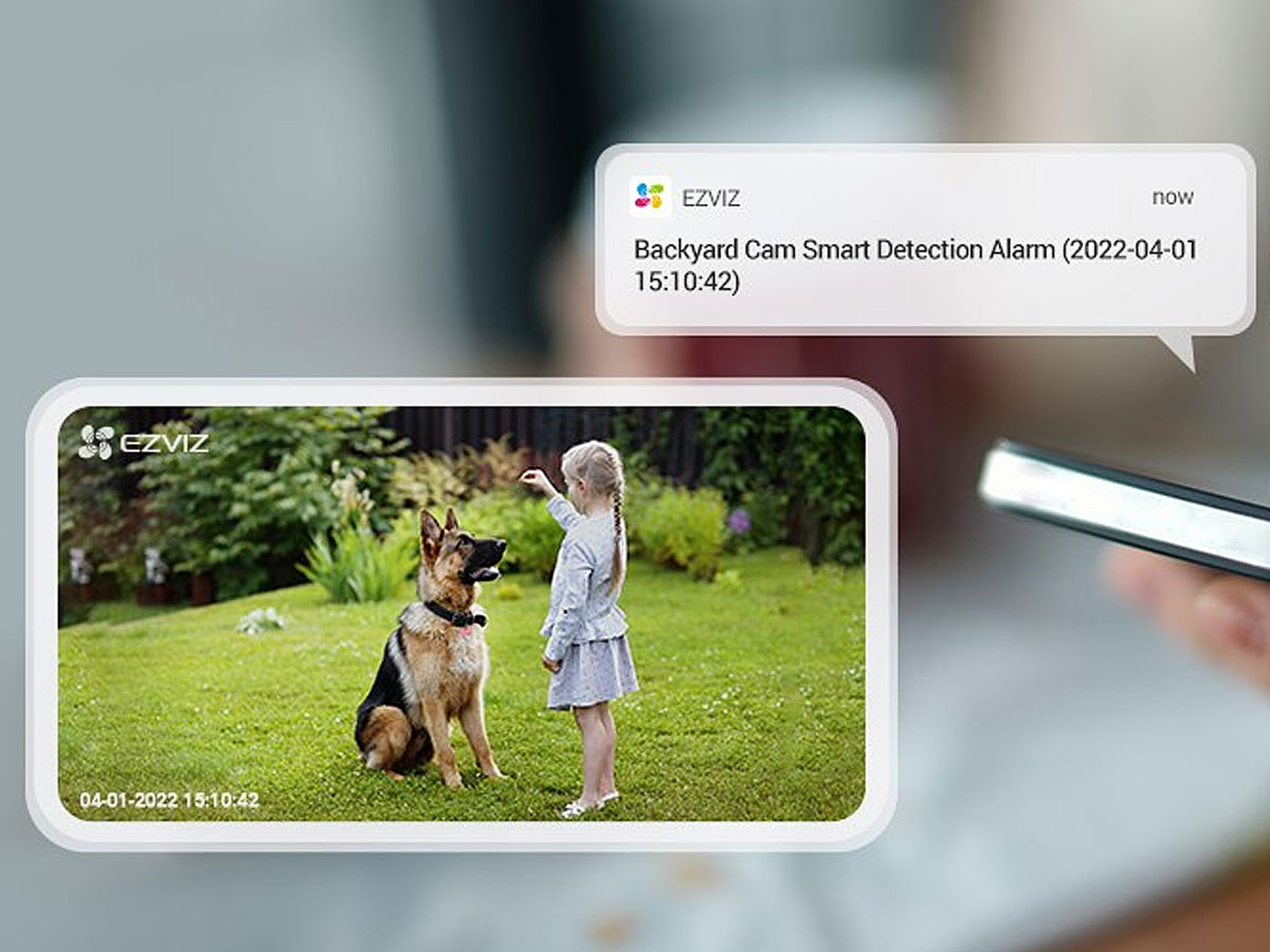 EZVIZ CB3 Benachrichtigungen