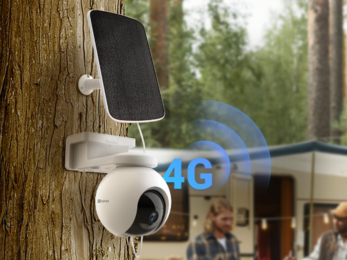 Intelligente Außenkamera 4G EZVIZ CS-EB8 - 4G-Konnektivität