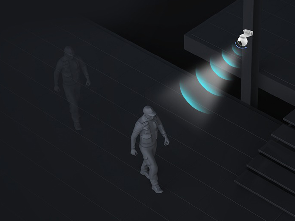 Intelligente Außenkamera 4G EZVIZ CS-EB8 - Klares Bild bei Tag und Nacht