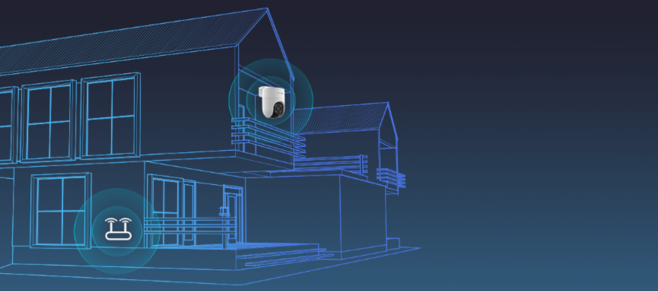 EZVIZ H8C 2K Wi-Fi-Verbindung