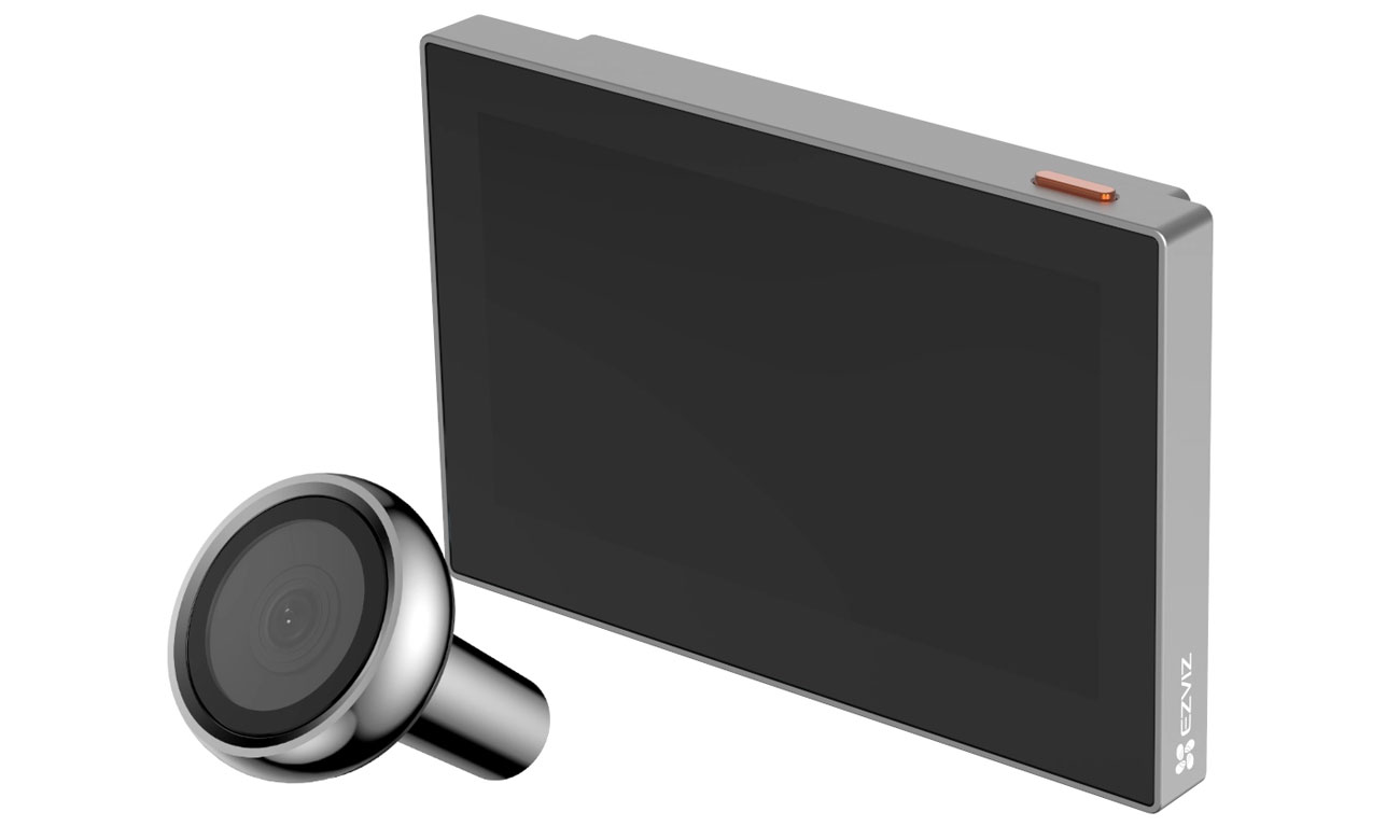 Intelligente Türklingel EZVIZ HP2 Silber – Gesamtansicht