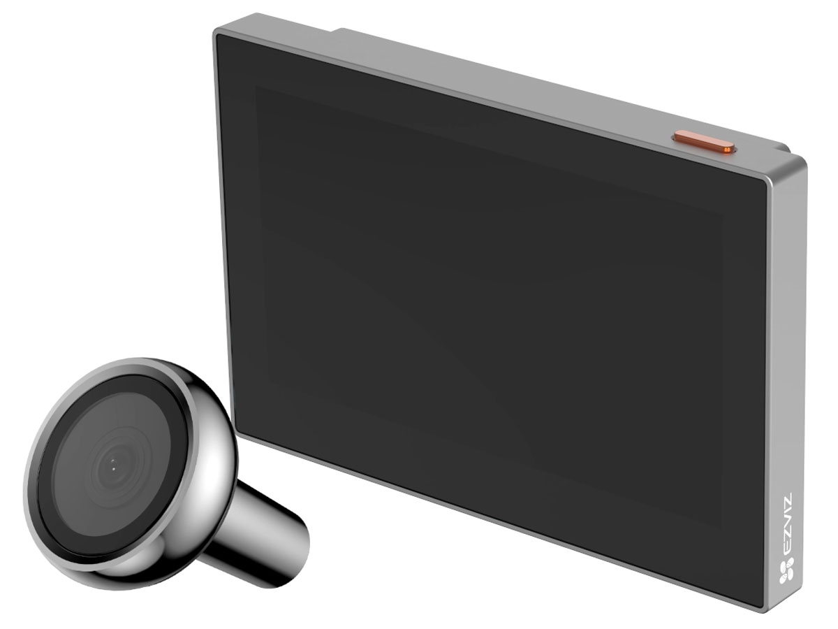 Intelligente Türklingel EZVIZ HP2 Silber – Gesamtansicht