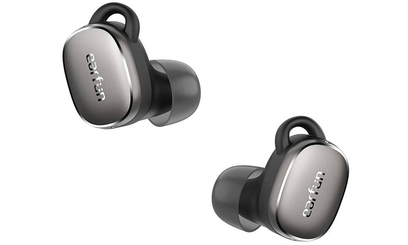 Drahtlose Ohrhörer EarFun Free Pro 3 Schwarz - Ansicht der linken und rechten Ohrhörer