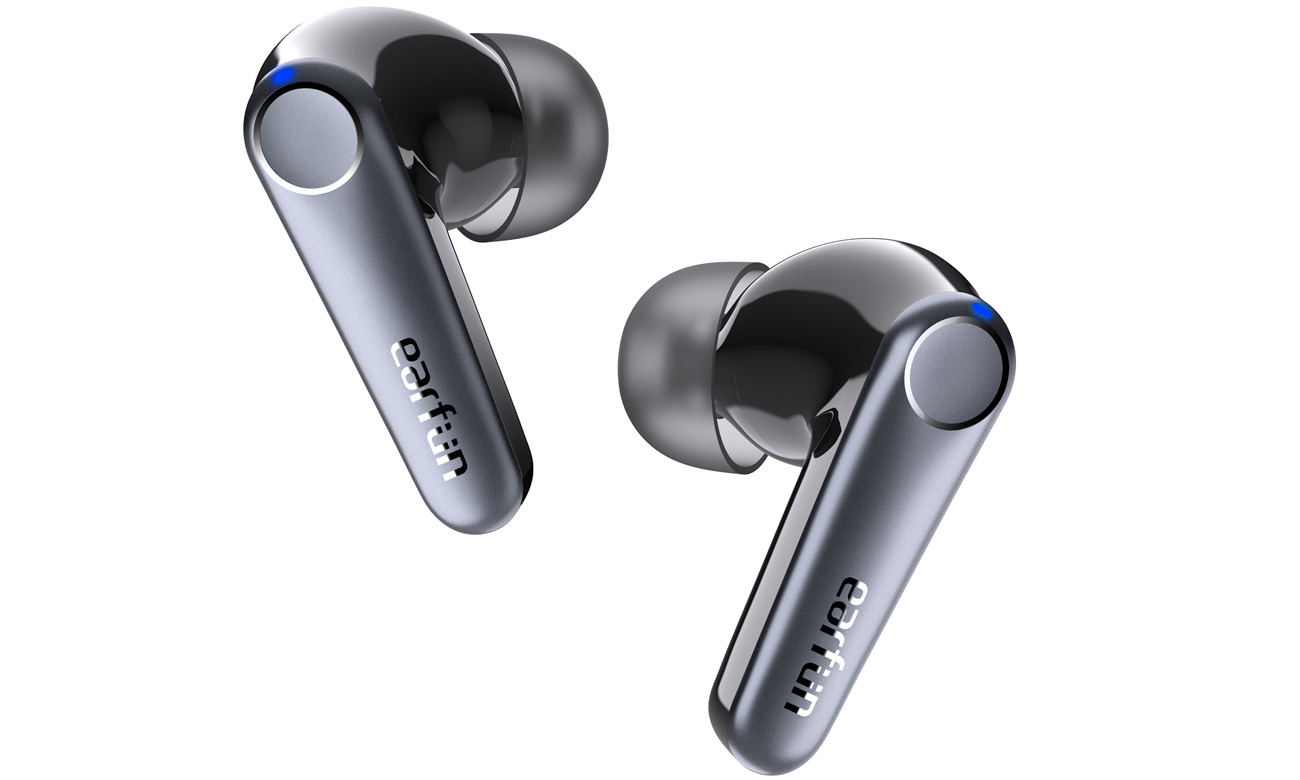 EarFun Air Pro 3 Schwarze kabellose Ohrhörer - Ansicht der linken und rechten Ohrhörer