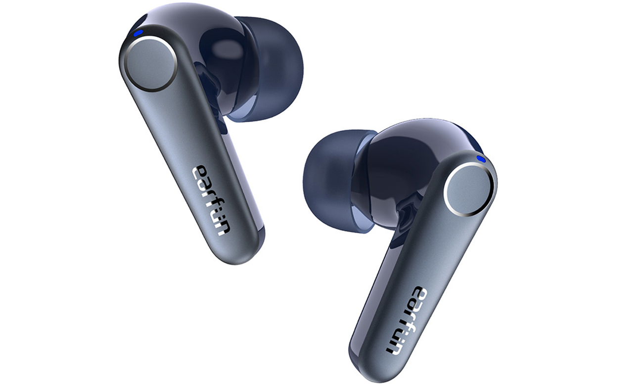 Słuchawki bezprzewodowe EarFun Air Pro 3 Niebieskie - Widok lewej i prawej słuchawki
