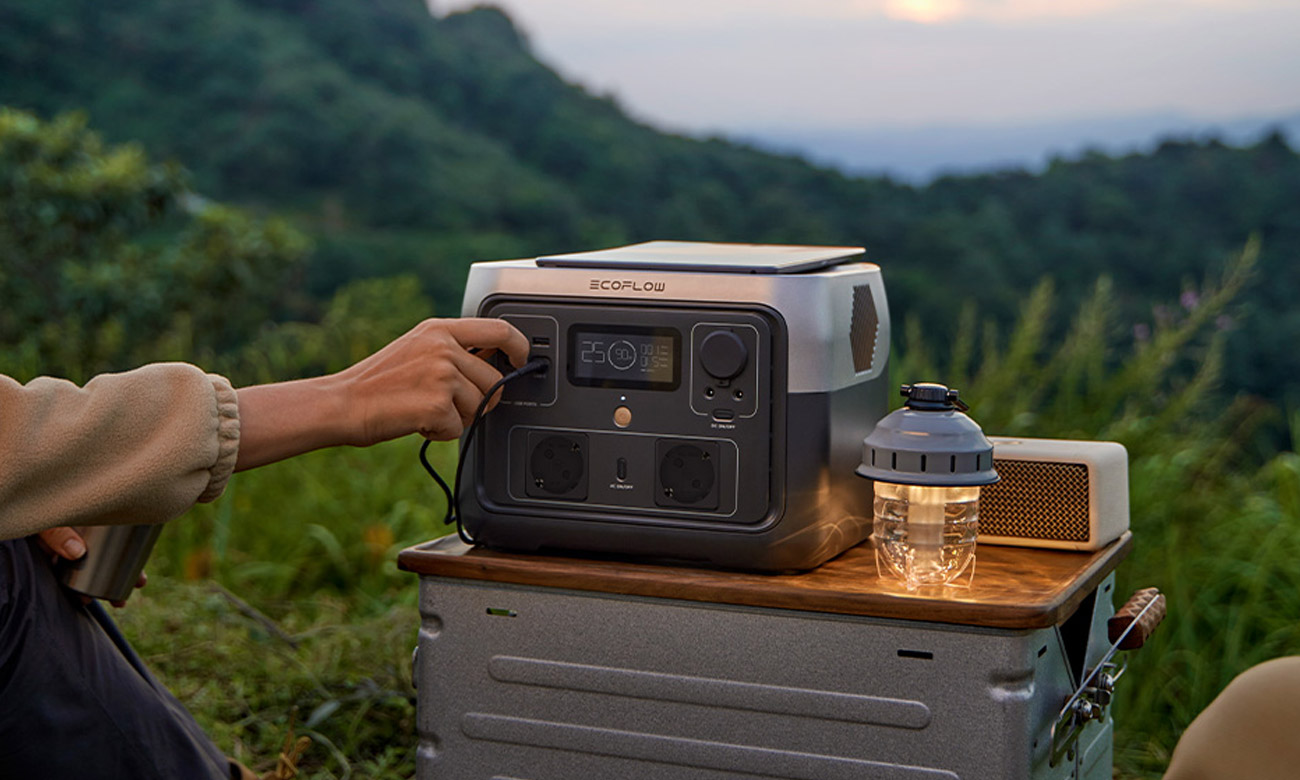 EcoFlow River 2 w plenerze