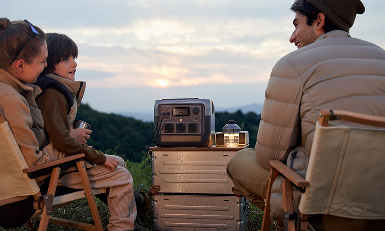 EcoFlow River 2 Pro im Freien