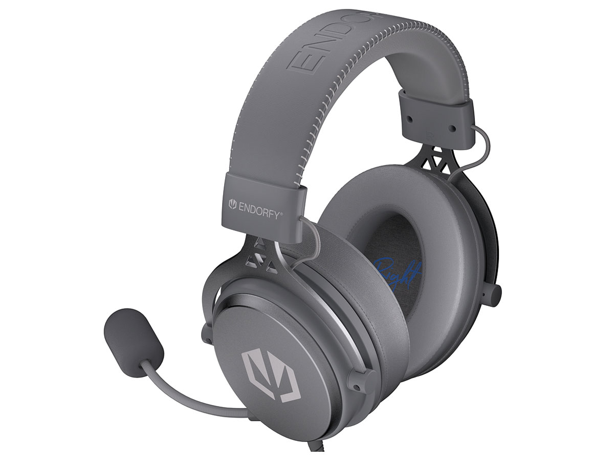 Kopfhörer ENDORFY Viro Plus USB Alt Gray - Abnehmbares Mikrofon mit Popfilter