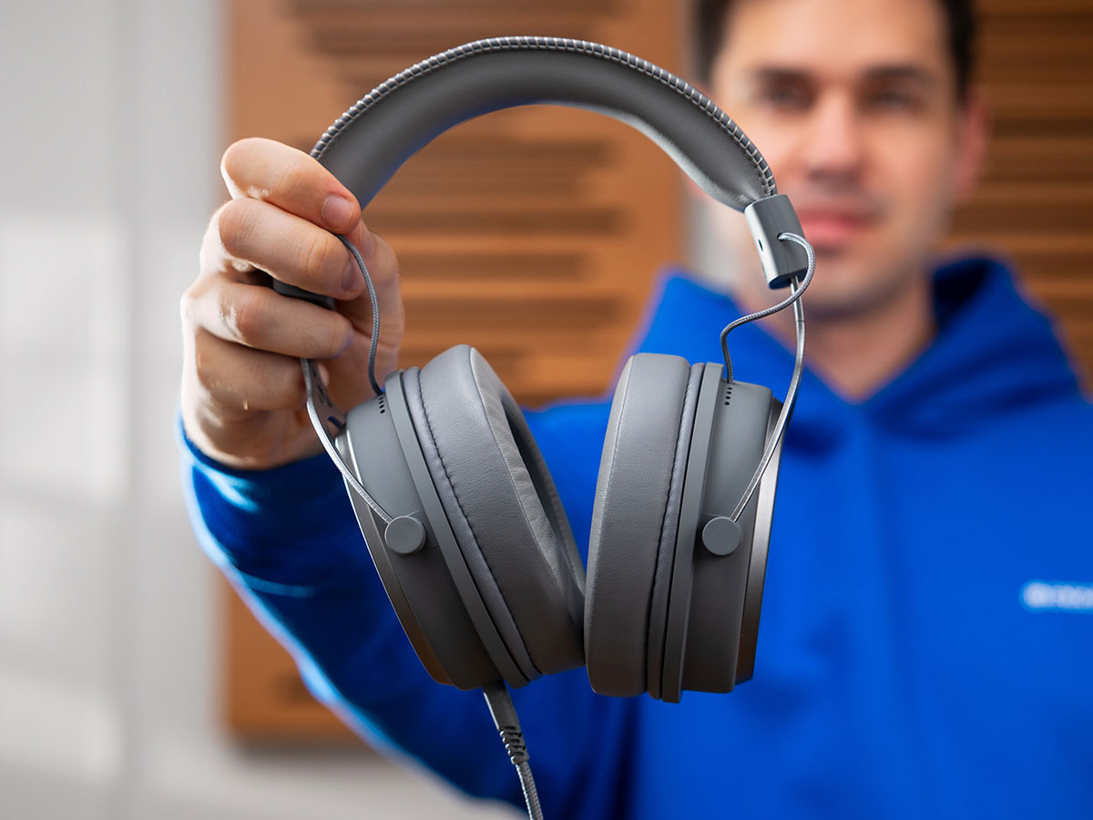 Kopfhörer ENDORFY Viro Plus USB Alt Gray - Lifestyle-Grafik