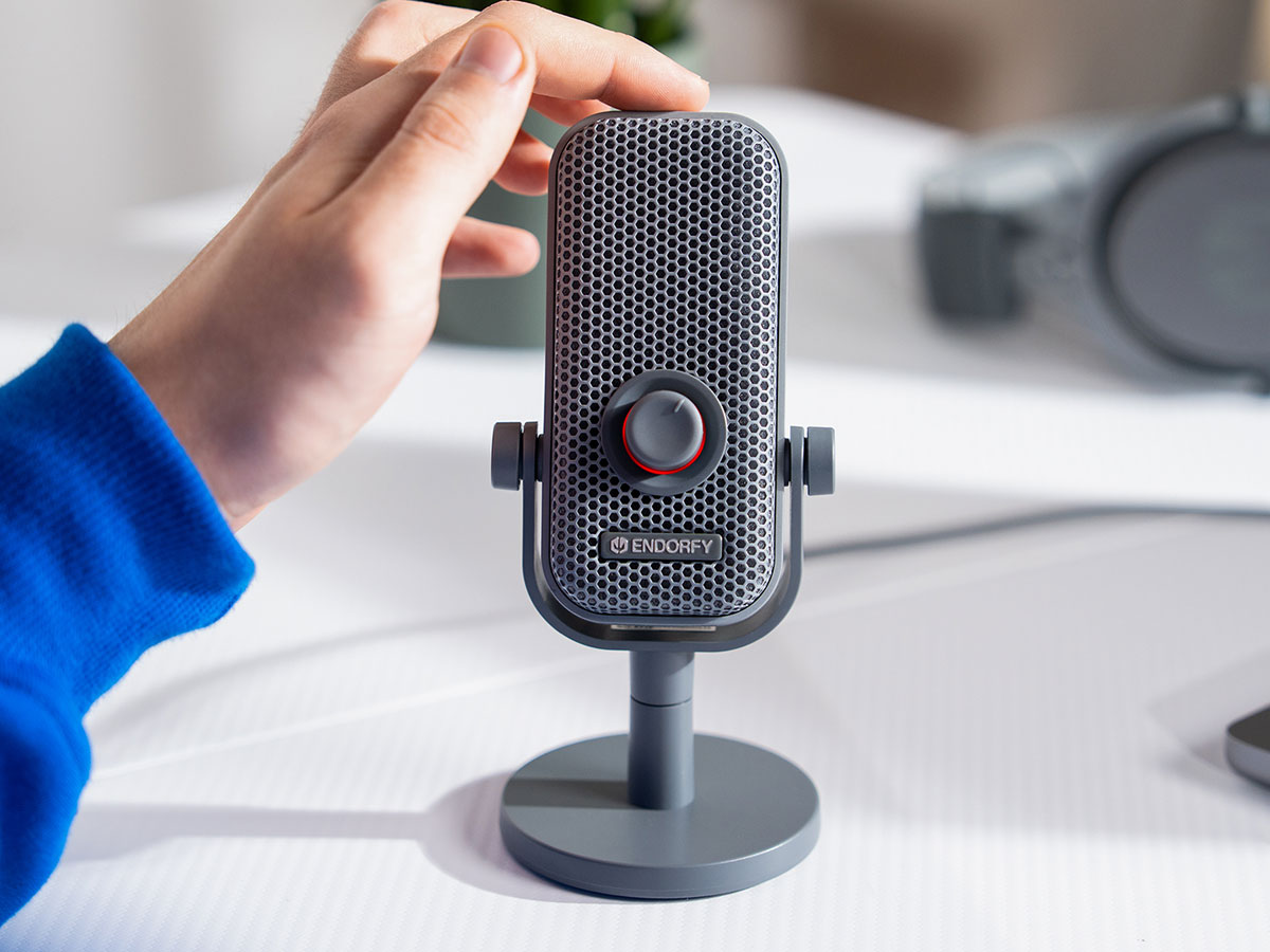 Mikrofon ENDORFY Solum Voice S Alt Gray - Grafika lifestyle