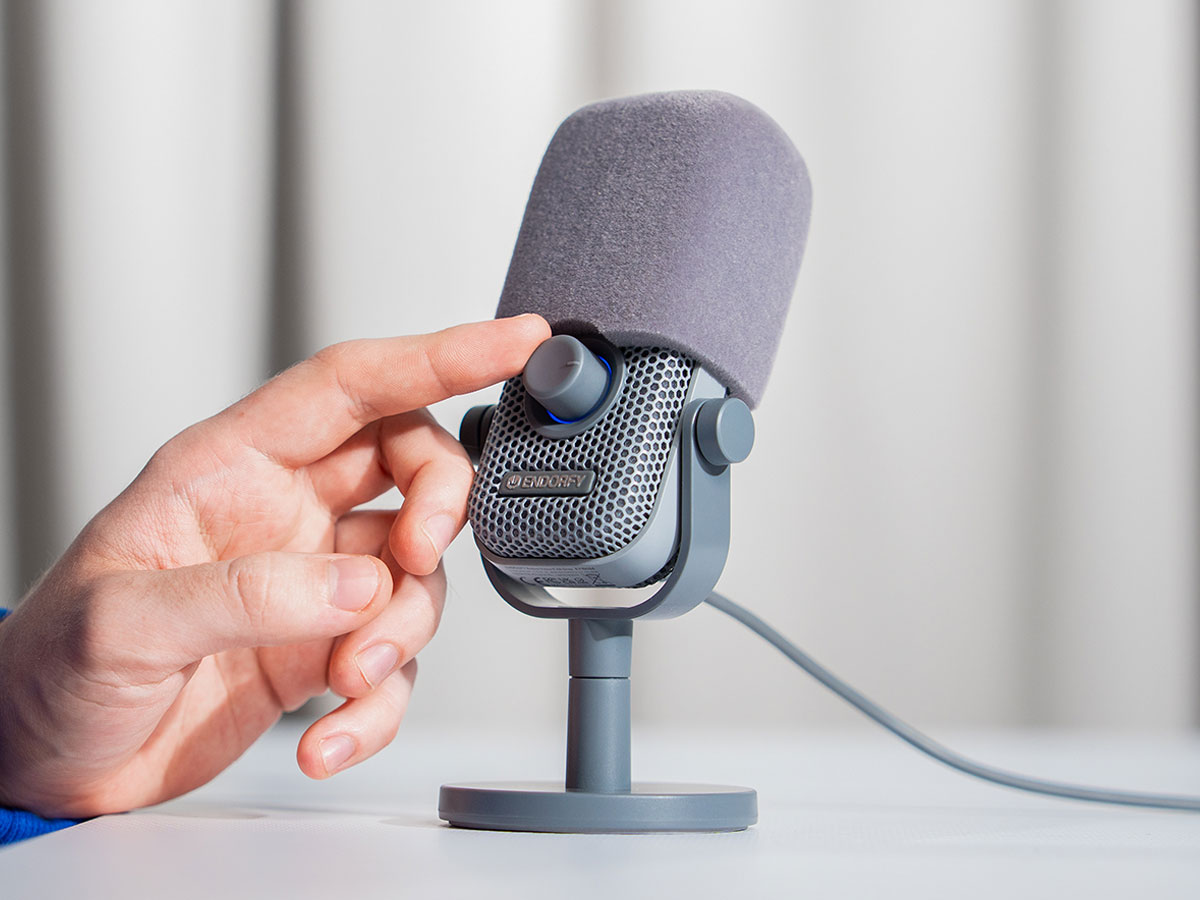 Mikrofon ENDORFY Solum Voice S Alt Gray - Grafika lifestyle