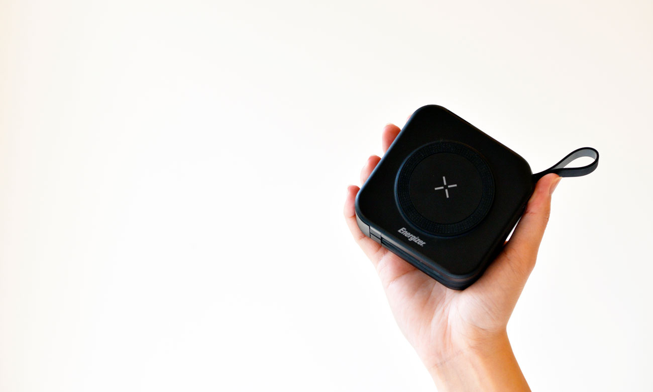 Energizer Powerbank 10000 mAh QI-15W + USB-C 20W