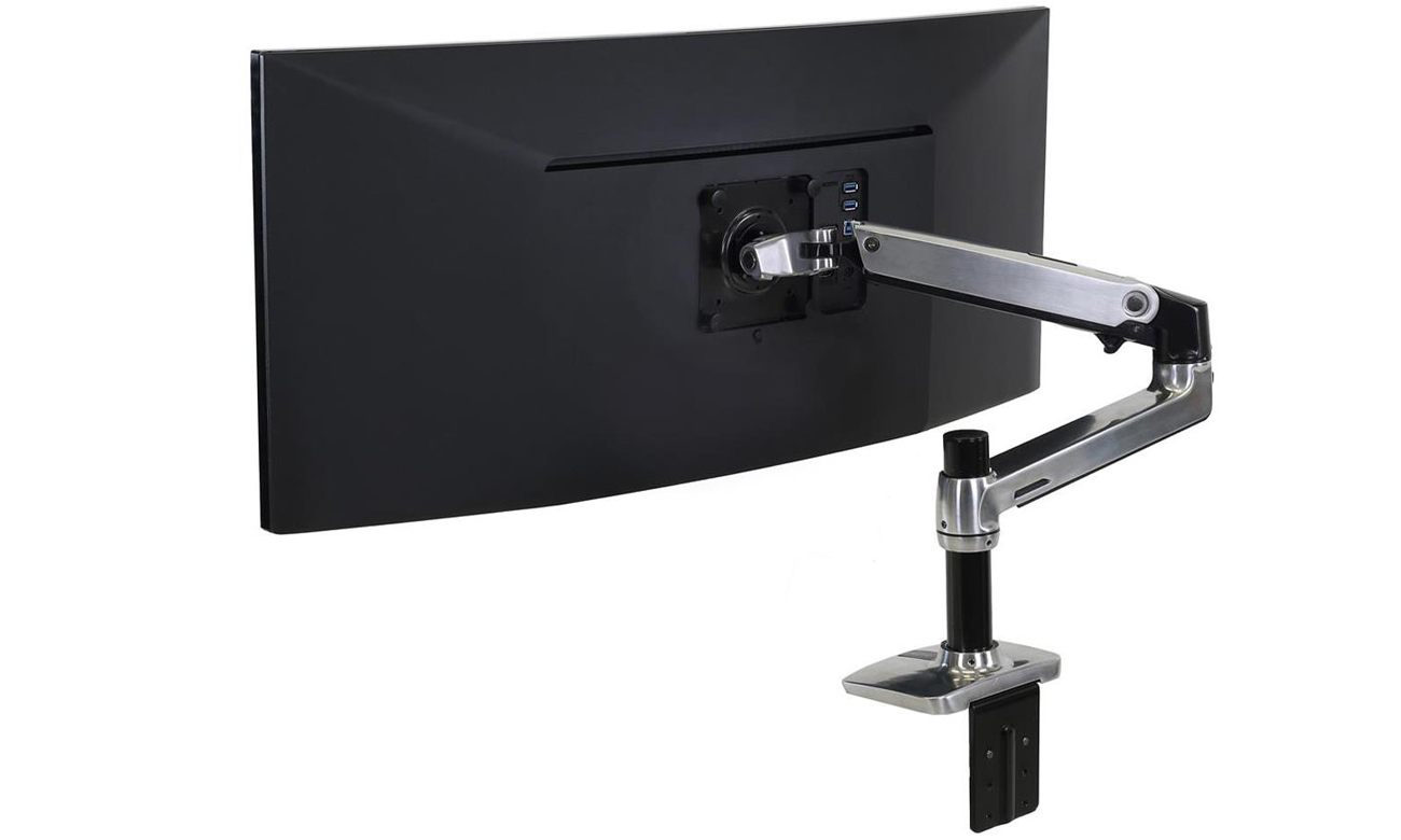 Ergotron LX Desk Monitor Arm Aluminium