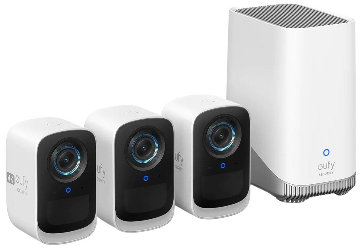 Kamera Eufy EUFYCAM 3C (2+1) 4K IP67 WiFi Außenkamera