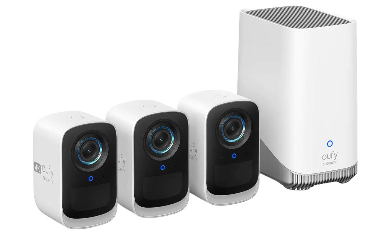 Kamera Eufy EUFYCAM 3C (3+1) 4K IP67 WiFi Außenkamera