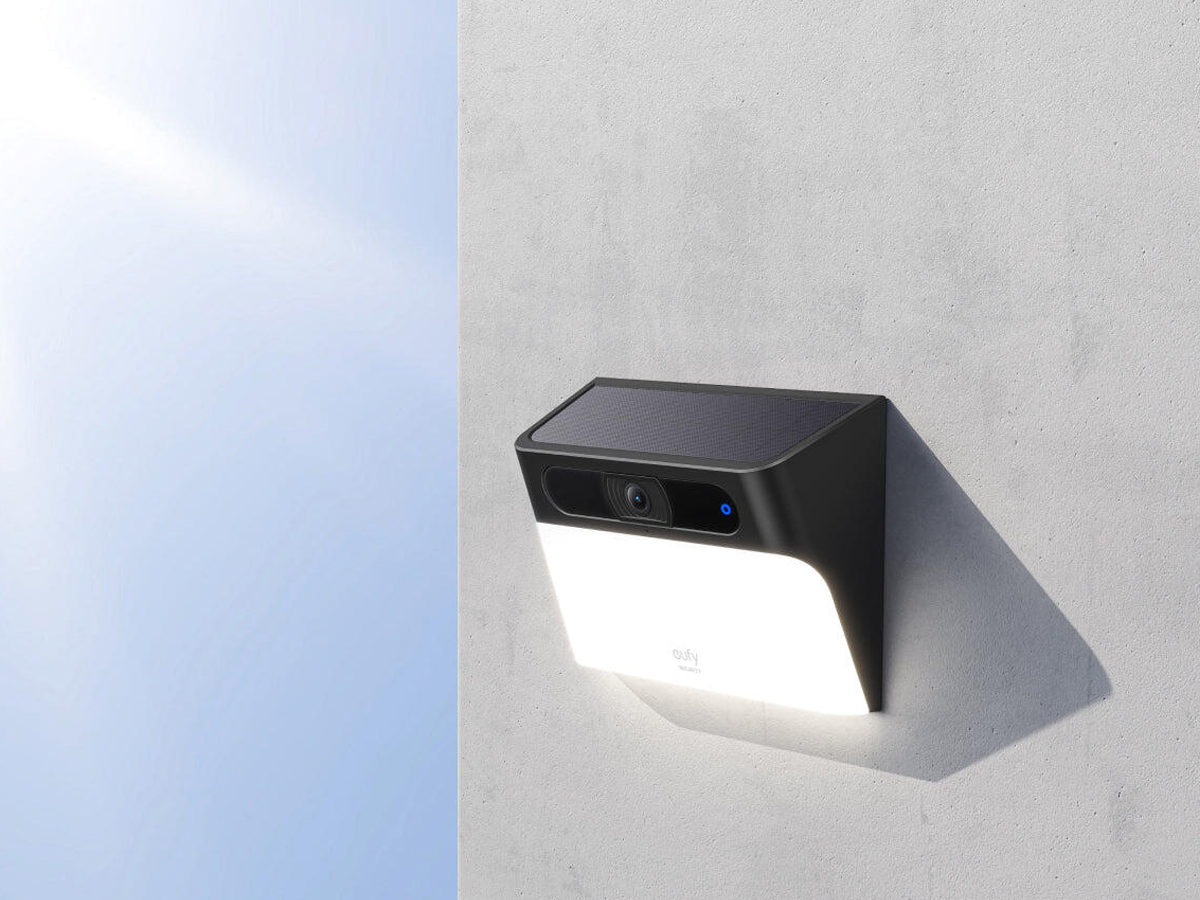 Eufy SOLAR-WANDLEUCHTE CAM S120 2K SOLAR-WiFi-Flutlicht