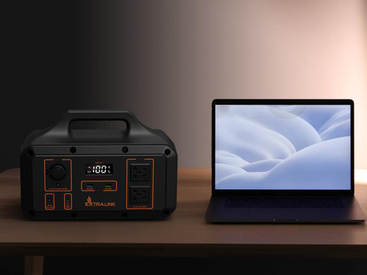 Power Station ExtraLink EPS-S500S z laptopem