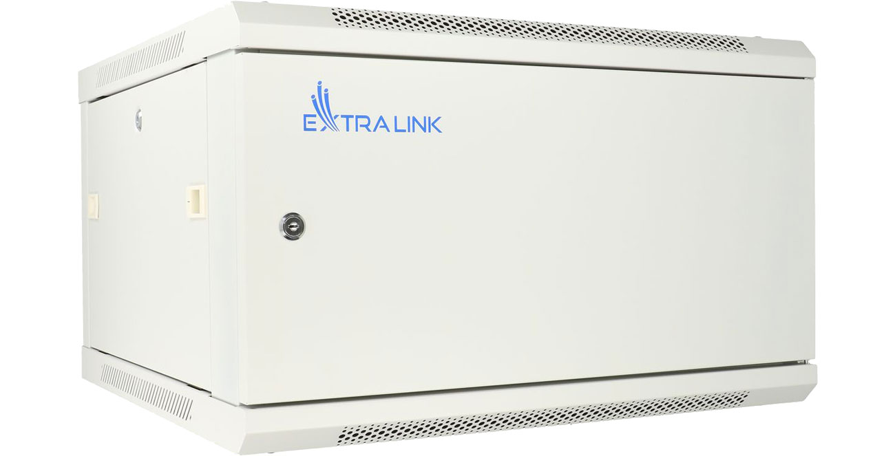 Szafa RACK ExtraLink Wisząca 19'' 6U 600x450mm (szara) EX.12998