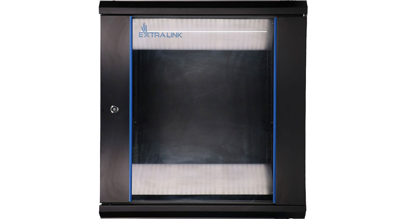 Szafa RACK Wisząca 19'' 12U 600x450mm (czarna) EX.7263