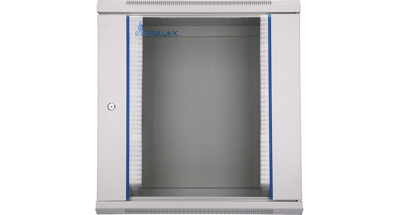 Szafa RACK Wisząca 19'' 12U 600x450mm (szara) EX.8598