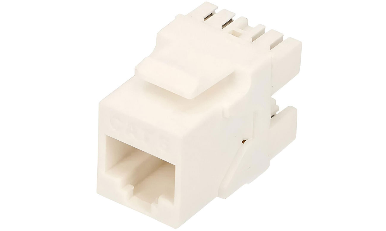 ExtraLink Keystone Modul RJ45 UTP 6 (weiß)