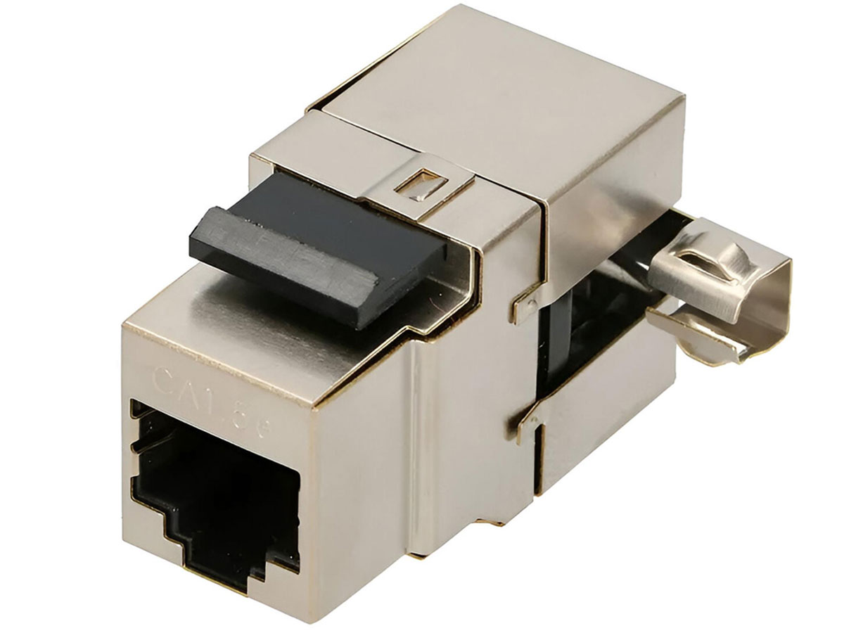 ExtraLink Keystone-Modul RJ45 STP 5e (silber)