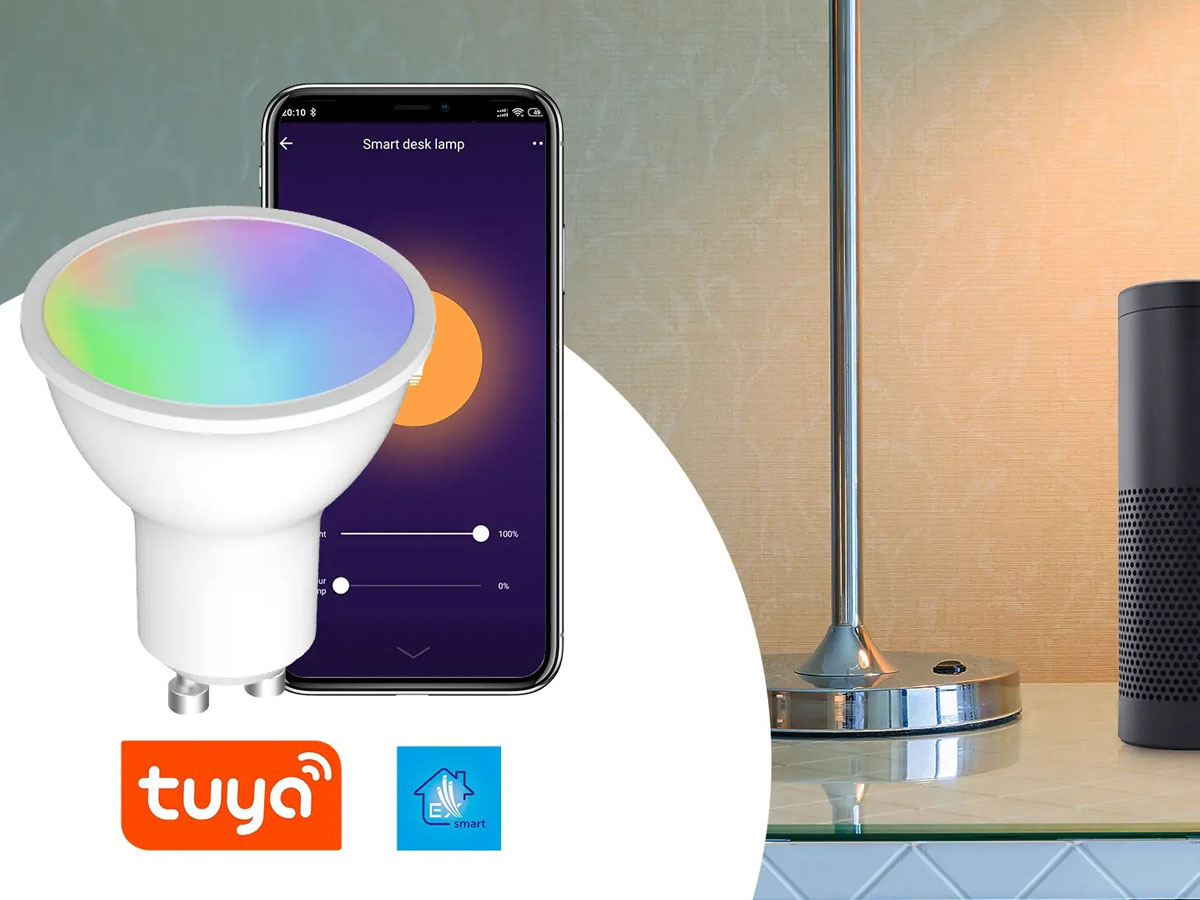 Intelligente LED-Glühbirne ExtraLink Smartlife G10 (GU10) – Hervorragende Lichtqualität