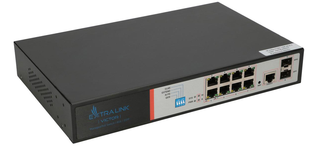 Extralink VICTOR 10p Switch