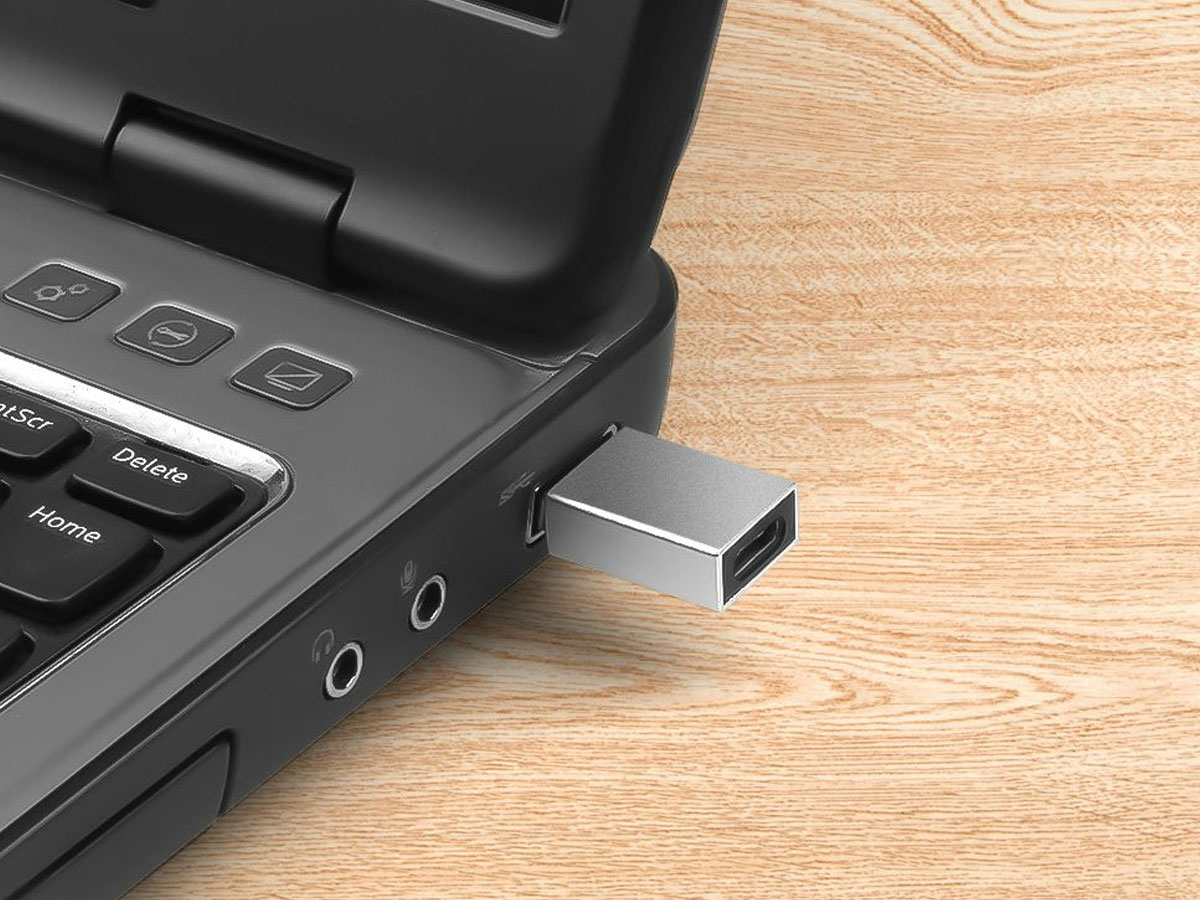 FIXED Adapter USB-C do USB-A szary