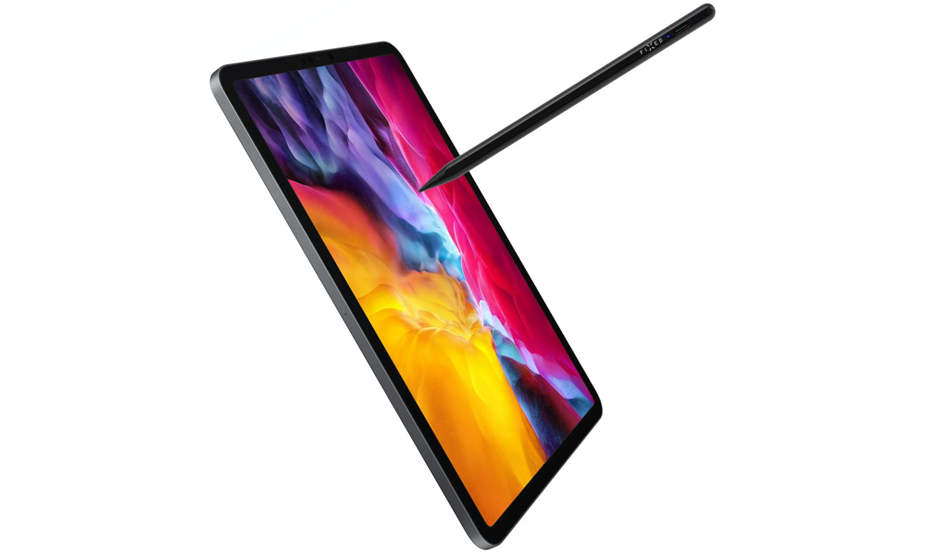 Rysik FIXED Graphite do iPad Czarny - Łatwe użytkowanie i wydajna bateria