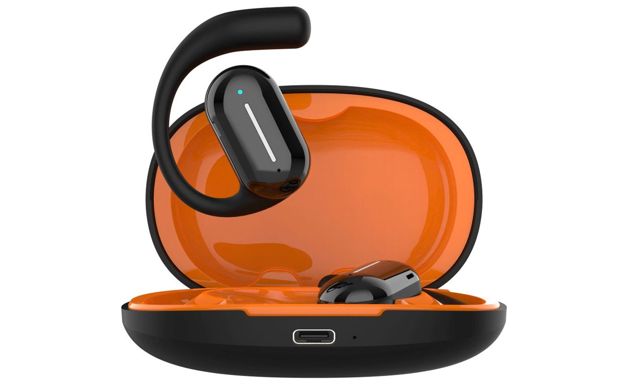 Drahtlose Kopfhörer FIXED NODS Schwarz - Lifestyle-Grafik