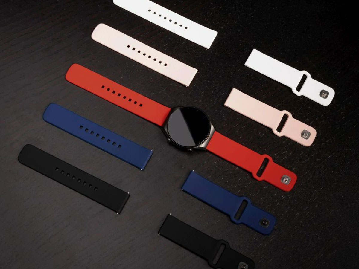 Fixed Silicone Sporty Strap Set