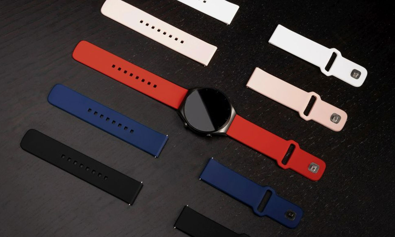 Fixed Silicone Sporty Strap Set