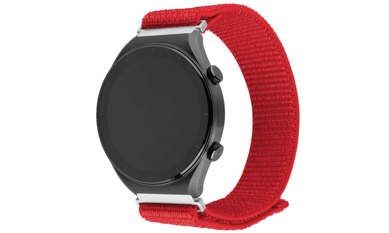 FIXED Sporty Strap für Smartwatch (22mm) rot