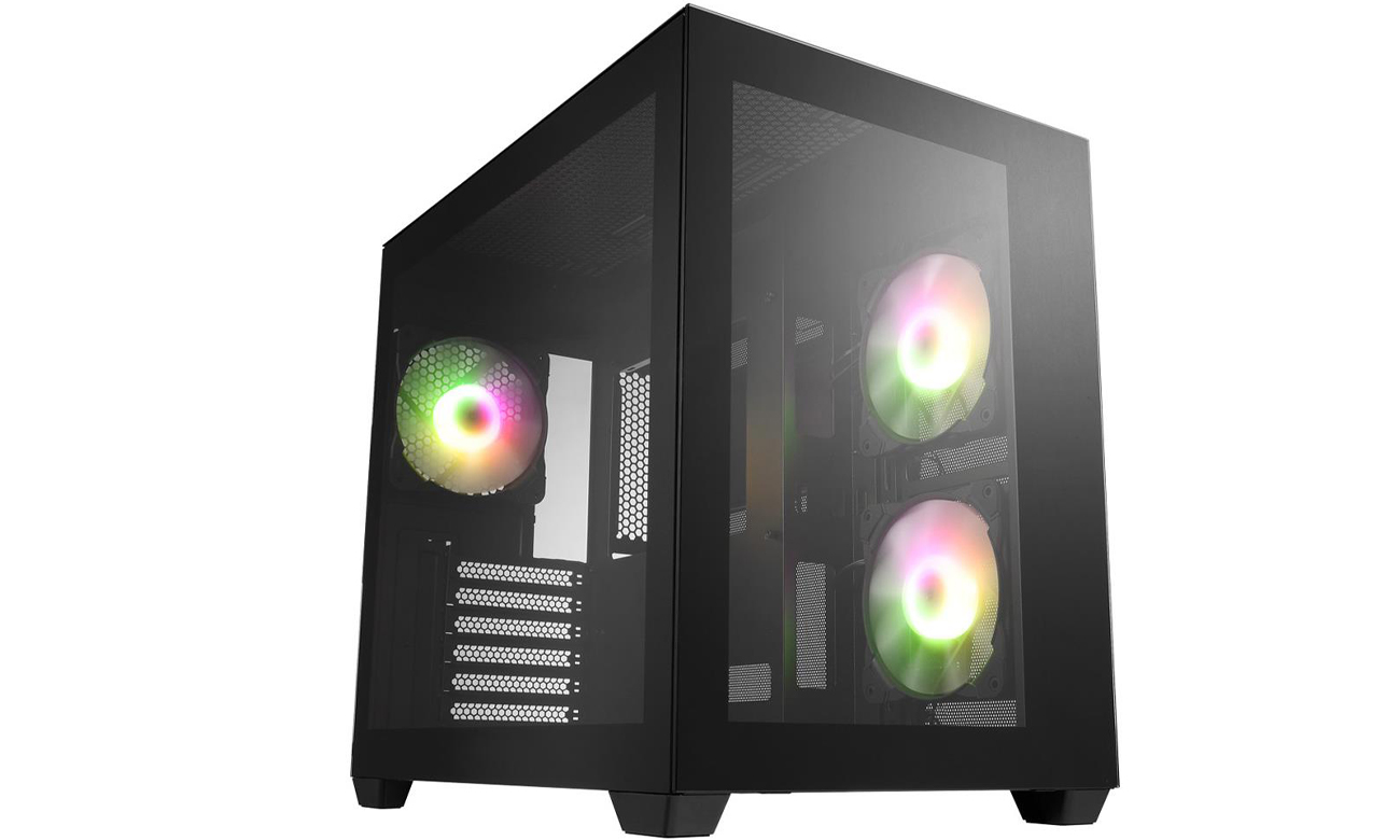 Gehäuse FSP/Fortron CMT380 Black