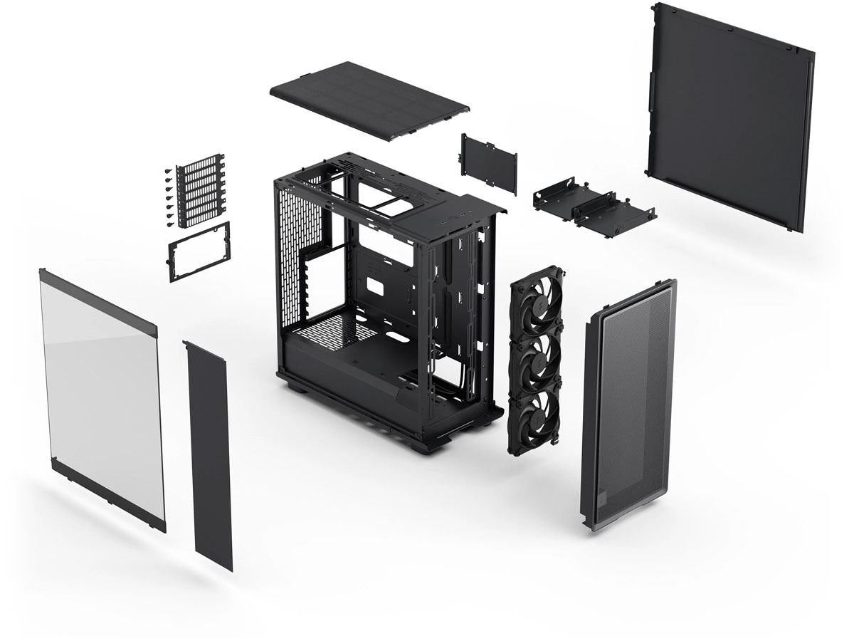 Fractal Design Epoch Black TG Light Tint