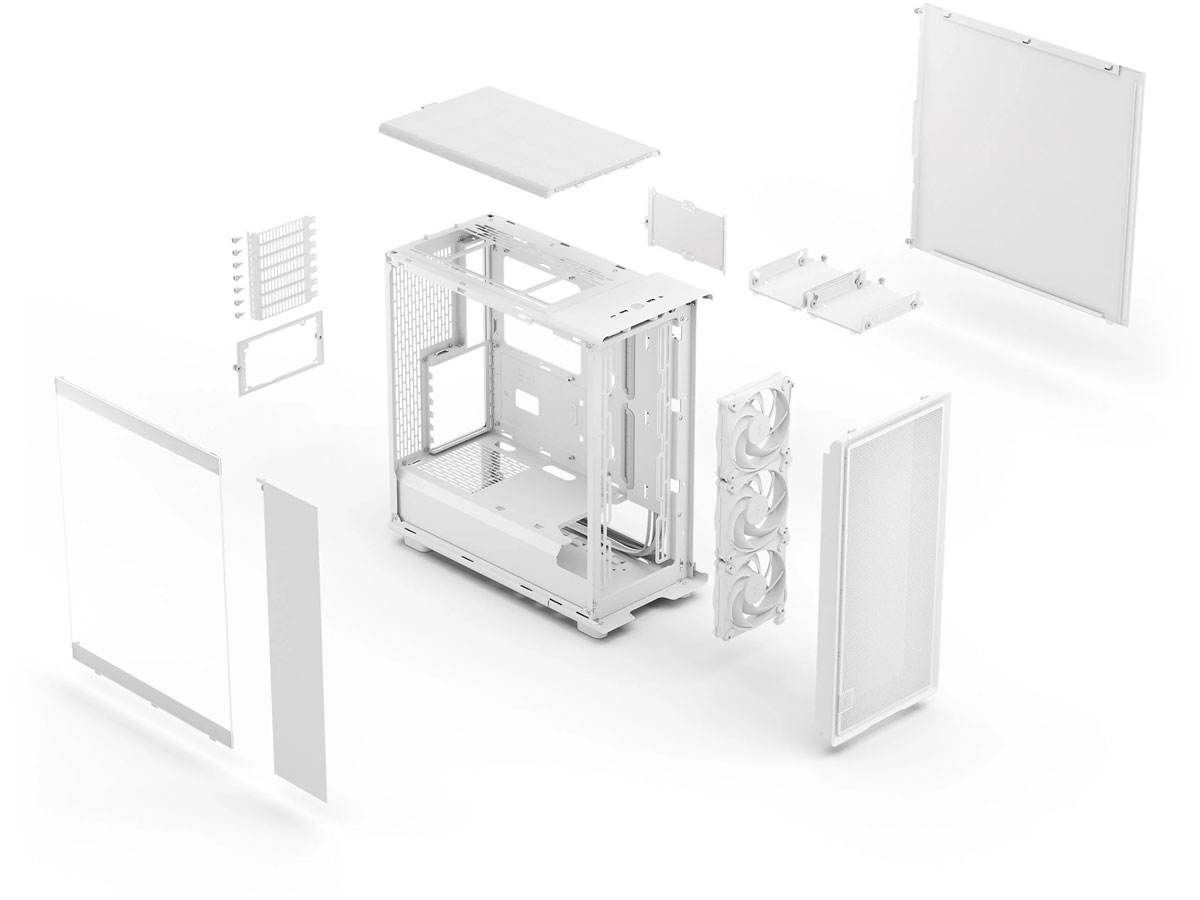 Fractal Design Epoch White TG Light Tint