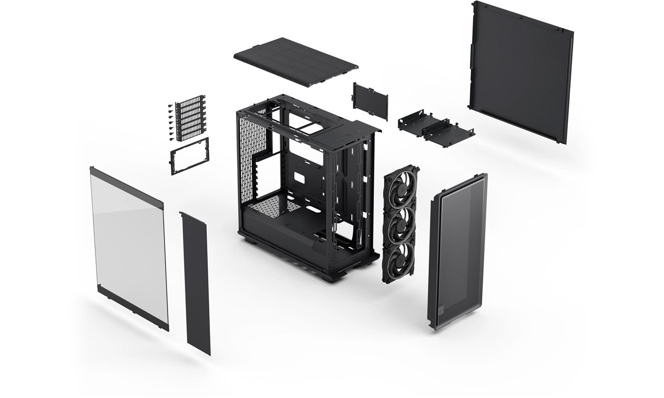 Fractal Design Epoch Black TG RGB Light Tint