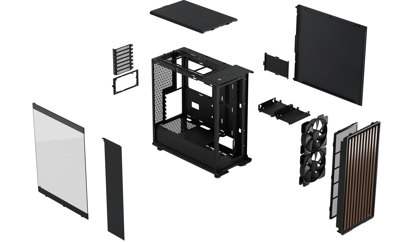 Fractal Design North Charcoal Black TG Dark
