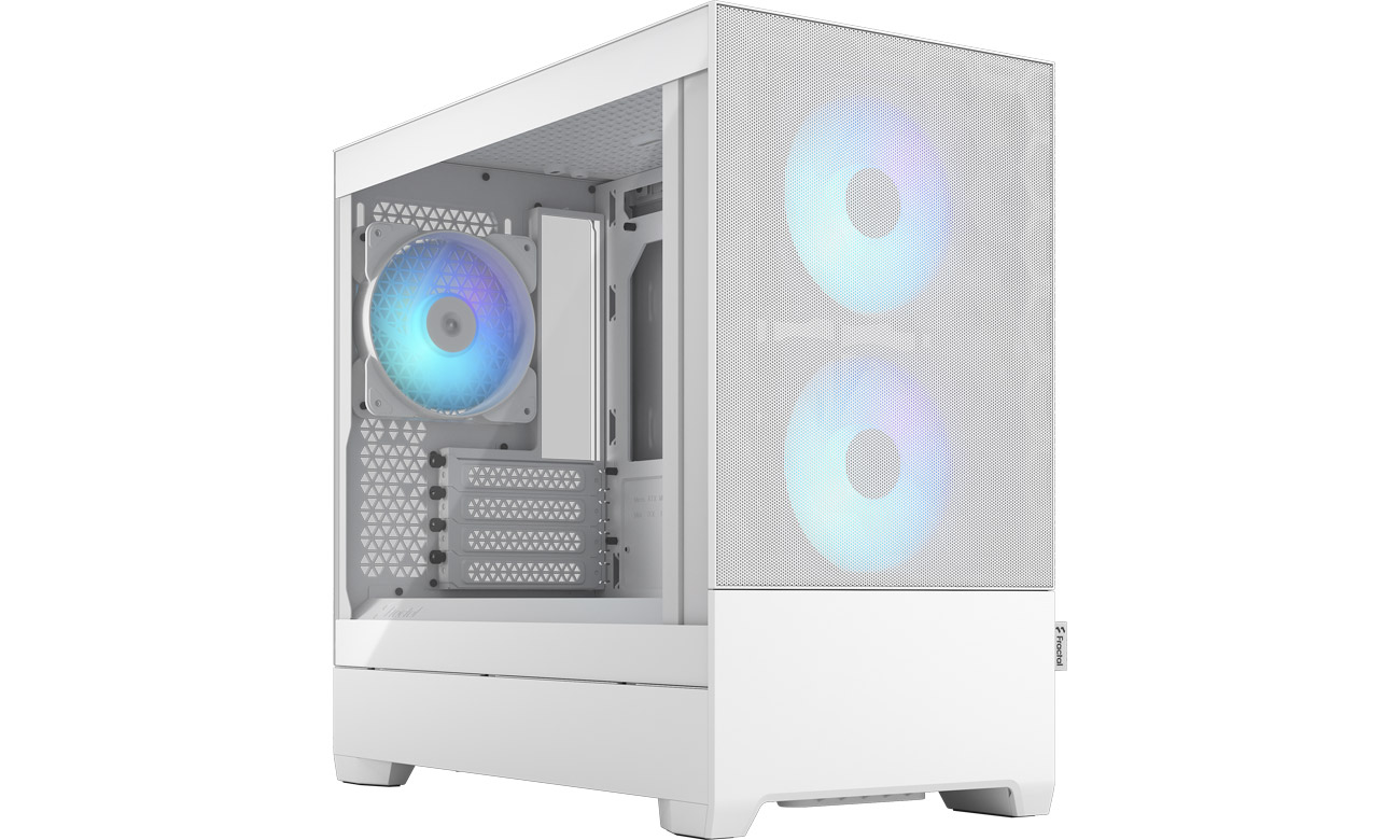 Fractal Design Pop Mini Air RGB White TG Clear Tint