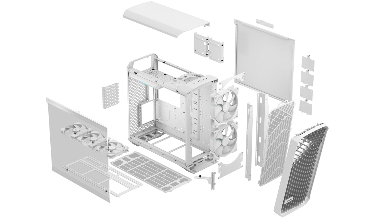 Fractal Design Torrent Konstruktion