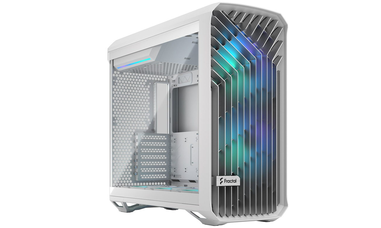 Computergehäuse Fractal Design Torrent White RGB TG Clear